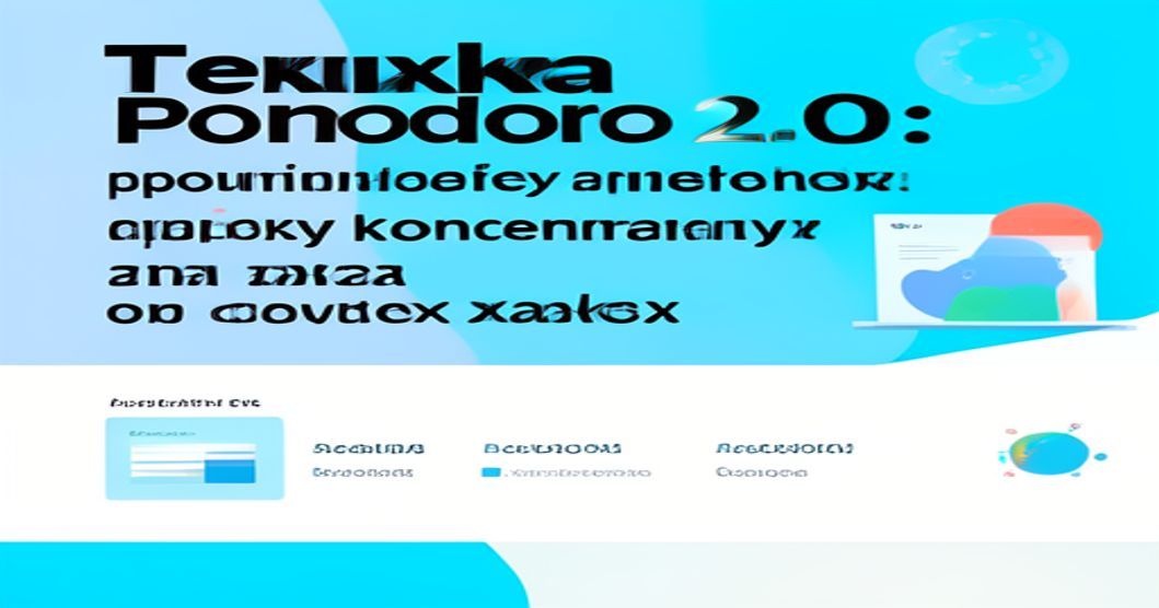 Техника Pomodoro 2.0: продвинутые методы глубокой концентрации для сложных задач