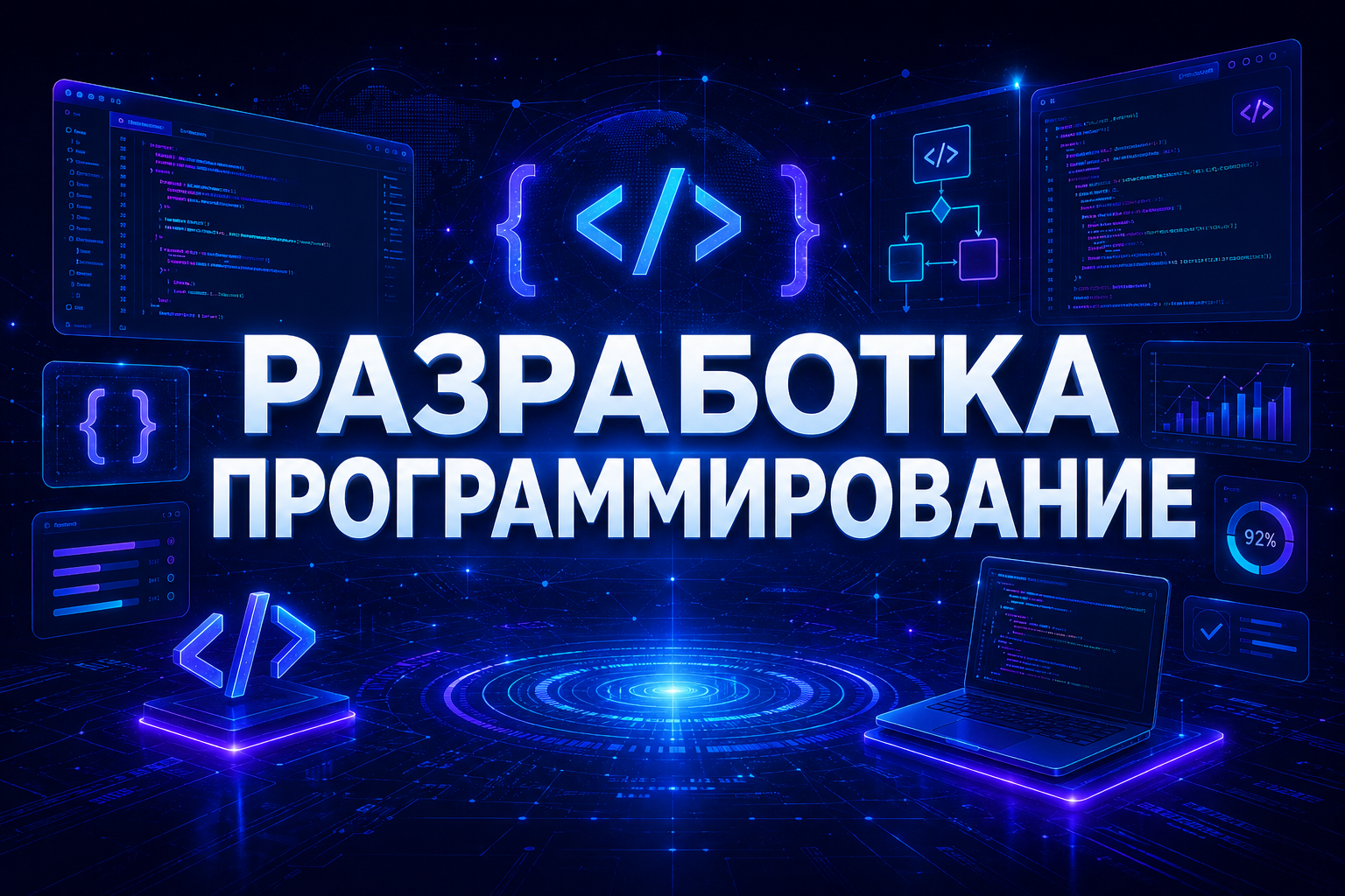 РАЗРАБОТКА, ПРОГРАММИРОВАНИЕ